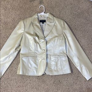 Bernardo genuine leather jacket/blazer